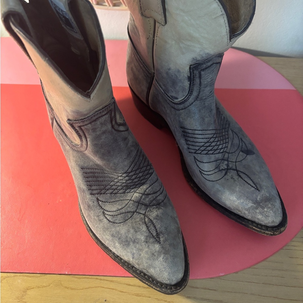 Frye Leather Boots with Tan Interior